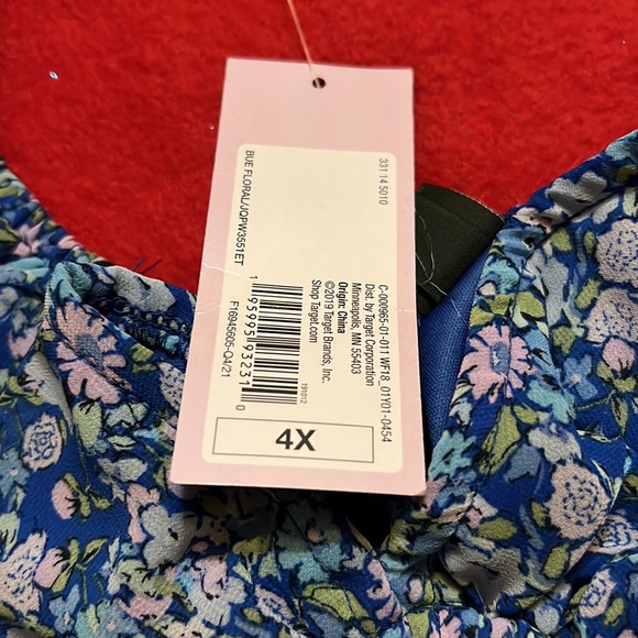 Women's Plus Size Puff Short Sleeve
Sweetheart Neck Tiny Top -NWT - Picture 3 of 5